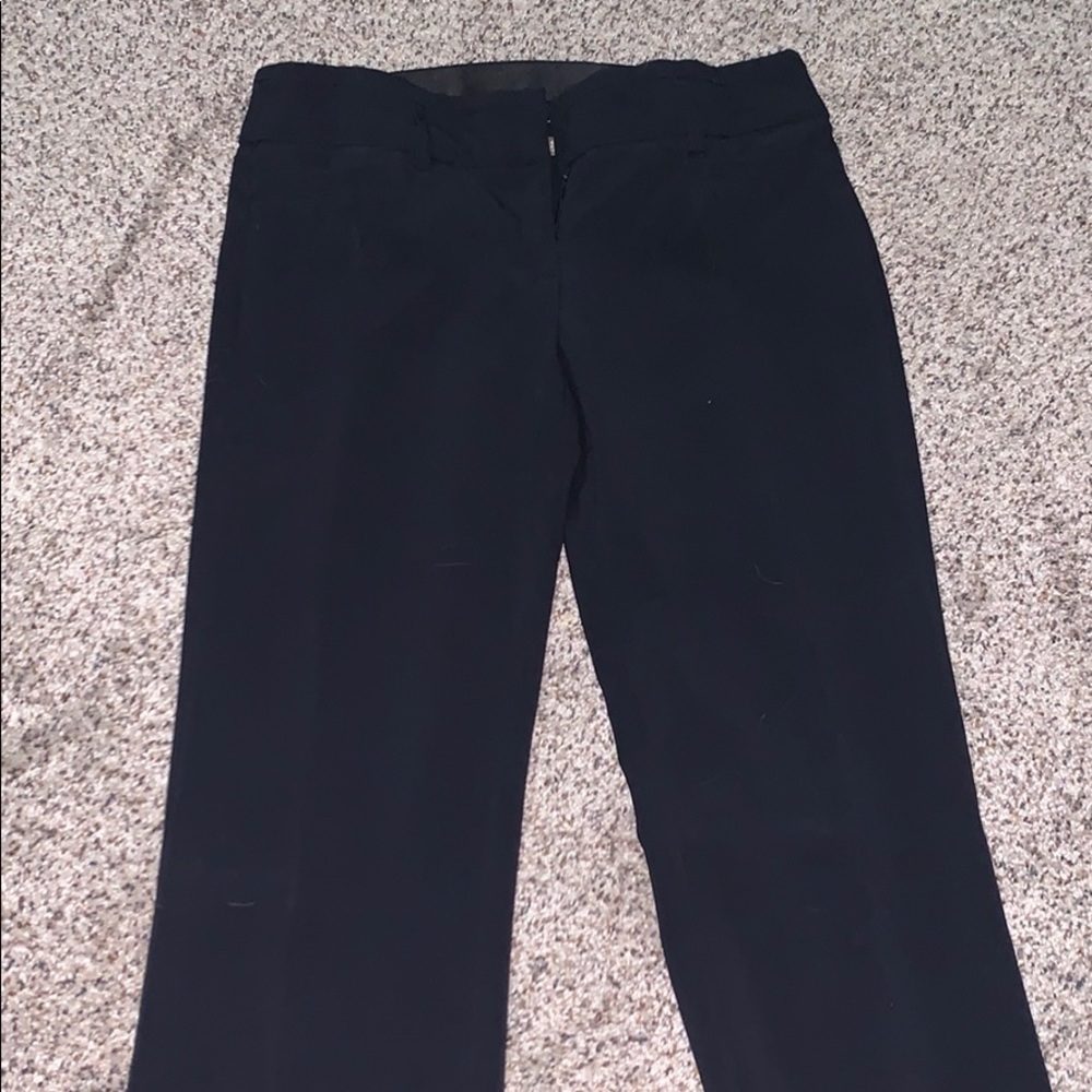 Juniors black dress pants